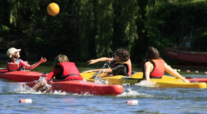 Kayak polo.